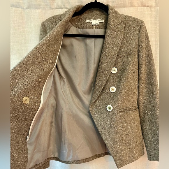 Like New Veronica Beard Miller Jacket Stone size 0 - Picture 2 of 11
